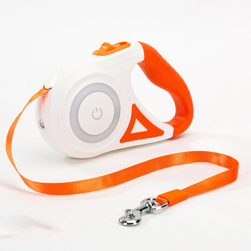 Retractable Dog Leash | Automatic Pet Lead with LED Light for Small & Medium Dogs