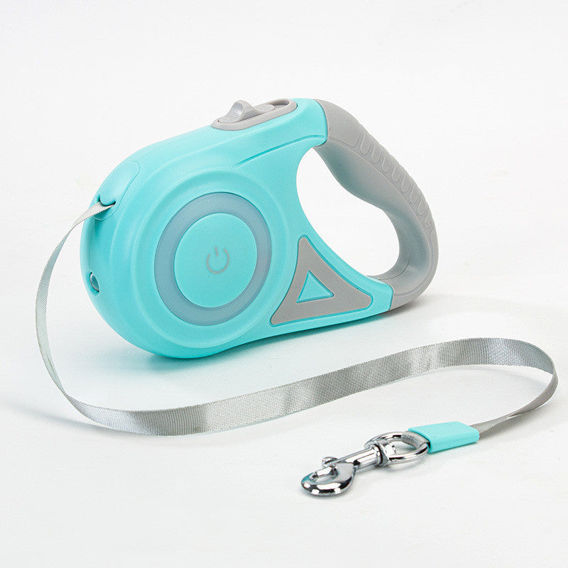 Retractable Dog Leash | Automatic Pet Lead with LED Light for Small & Medium Dogs
