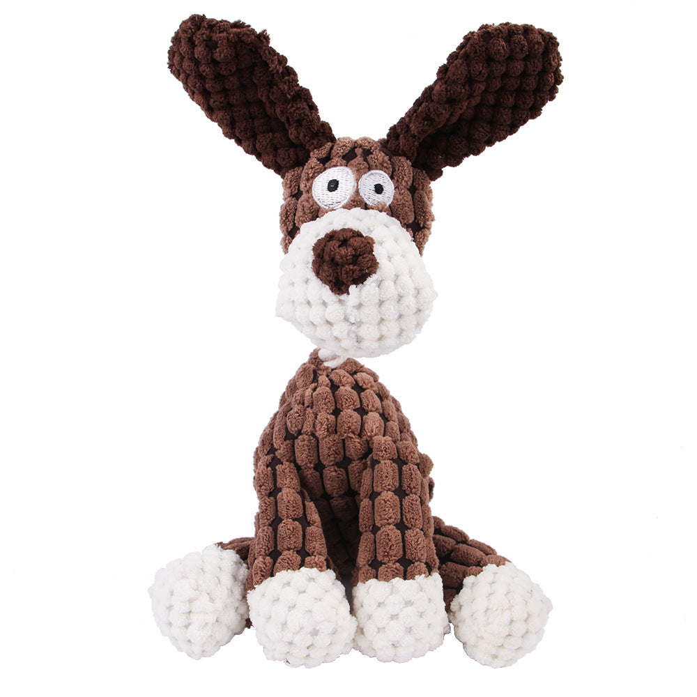 Donkey Squeaky Dog Toy – Plush Chew Toy for Puppies & Small Dogs