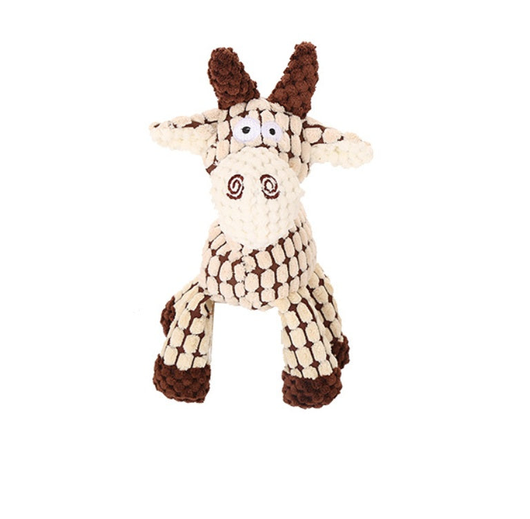 Donkey Squeaky Dog Toy – Plush Chew Toy for Puppies & Small Dogs