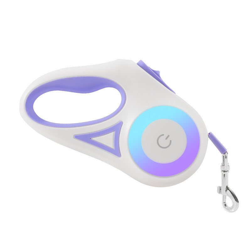 Retractable Dog Leash | Automatic Pet Lead with LED Light for Small & Medium Dogs