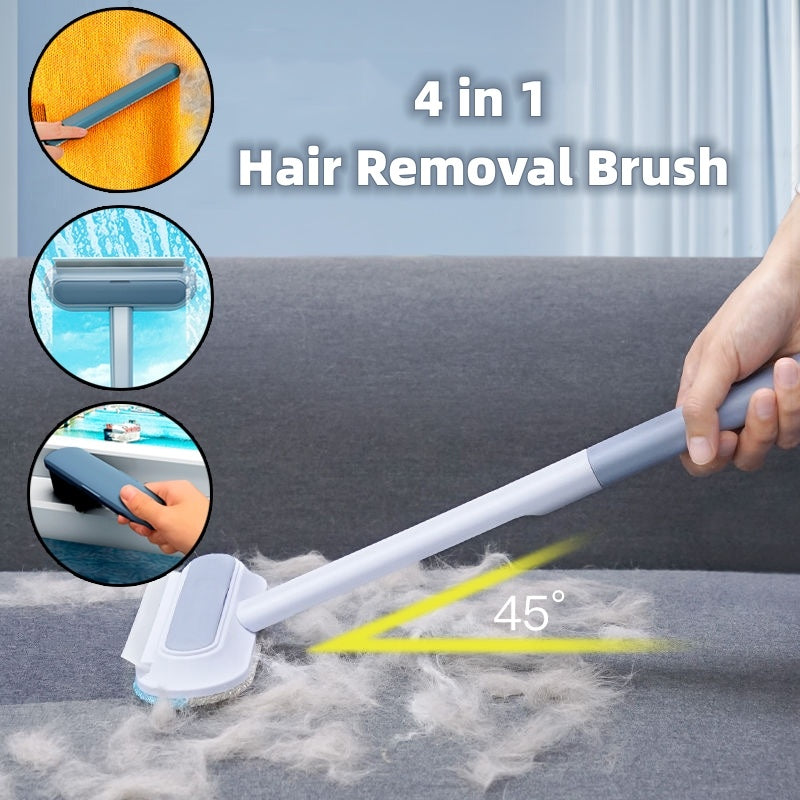 4-in-1 Pet Hair Removal Brush – Ultimate Multi-Function Cleaning Tool