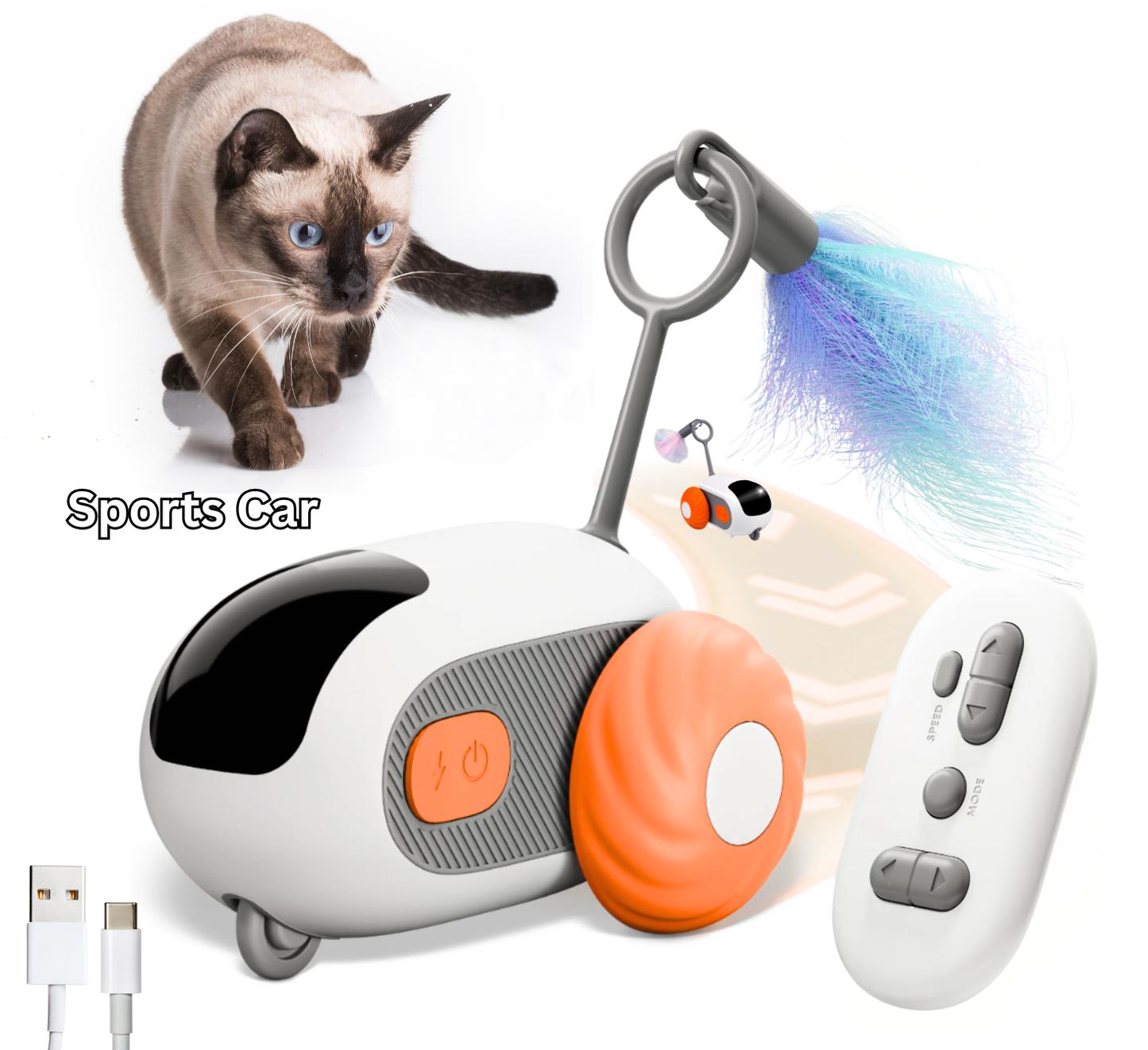 Crazy Joy Cat Toy