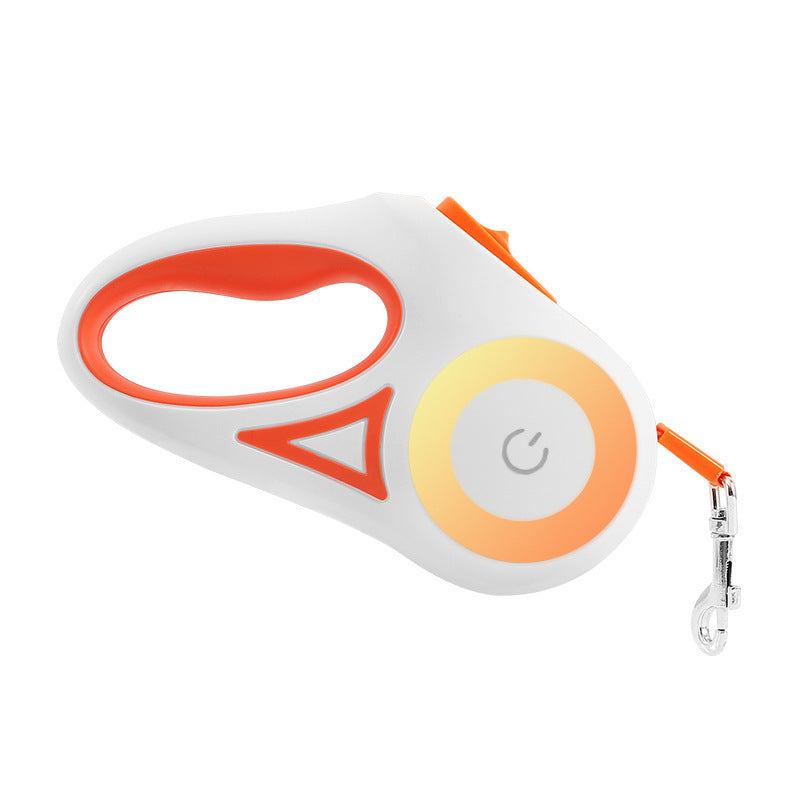 Retractable Dog Leash | Automatic Pet Lead with LED Light for Small & Medium Dogs