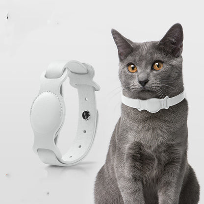 AirTag Pet Collar – Anti-Loss GPS Tracker for Dogs & Cats