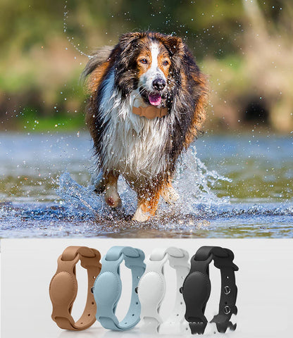 AirTag Pet Collar – Anti-Loss GPS Tracker for Dogs & Cats