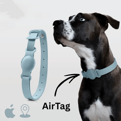 AirTag Pet Collar – Anti-Loss GPS Tracker for Dogs & Cats