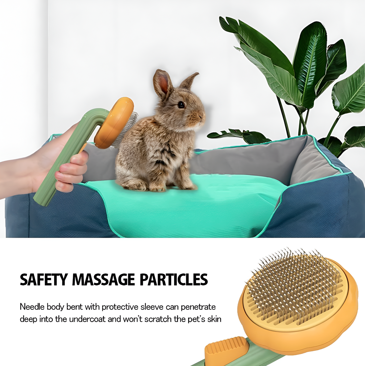 Self-Cleaning Pet Brush