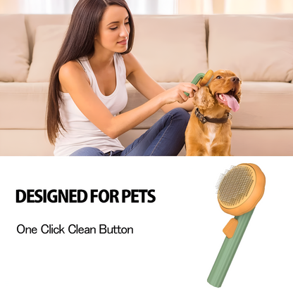Self-Cleaning Pet Brush