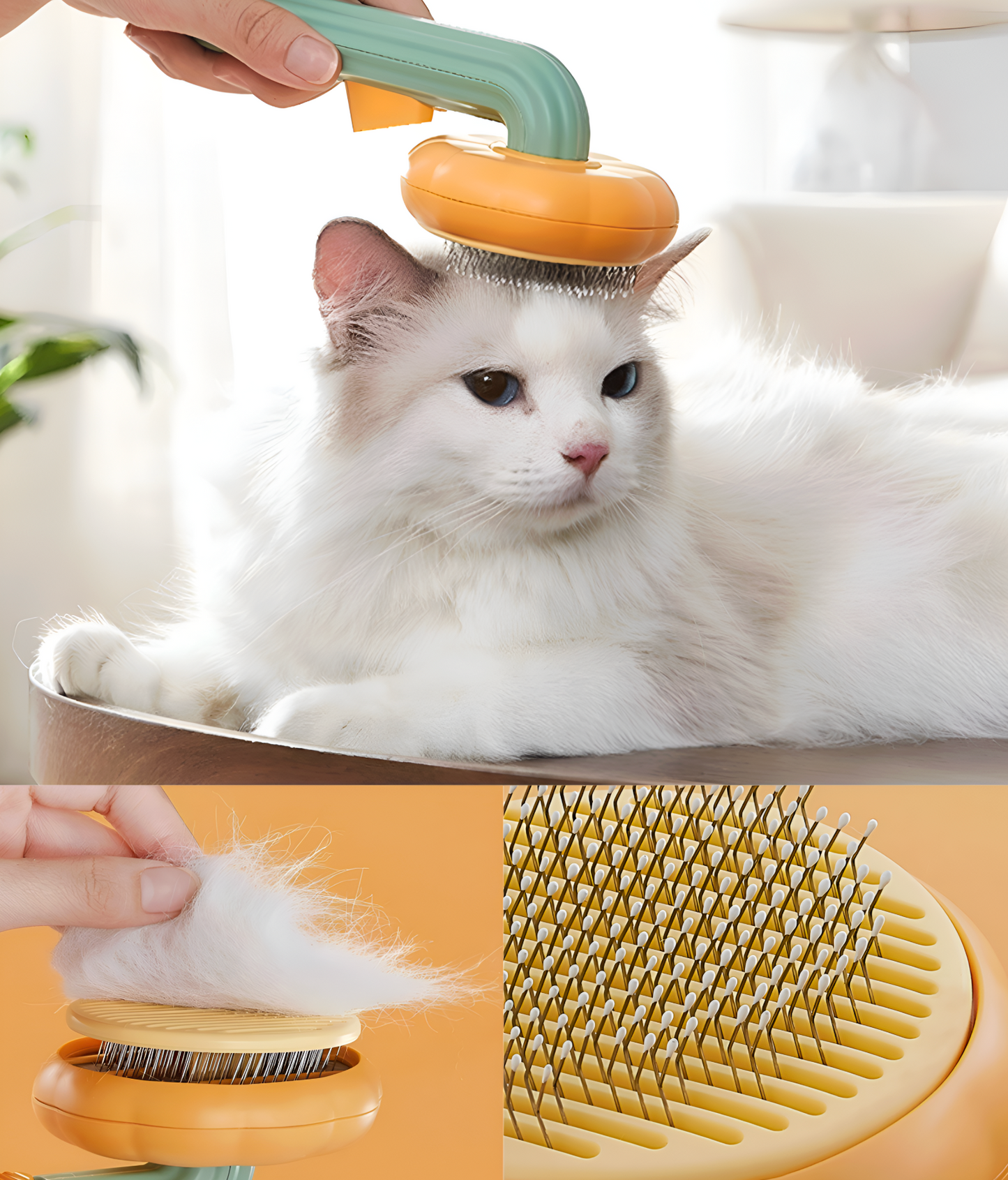 Self-Cleaning Pet Brush