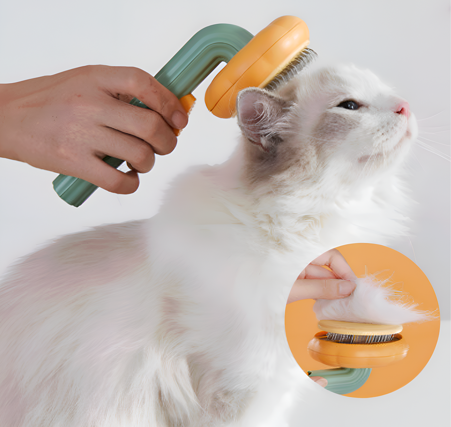 Self-Cleaning Pet Brush