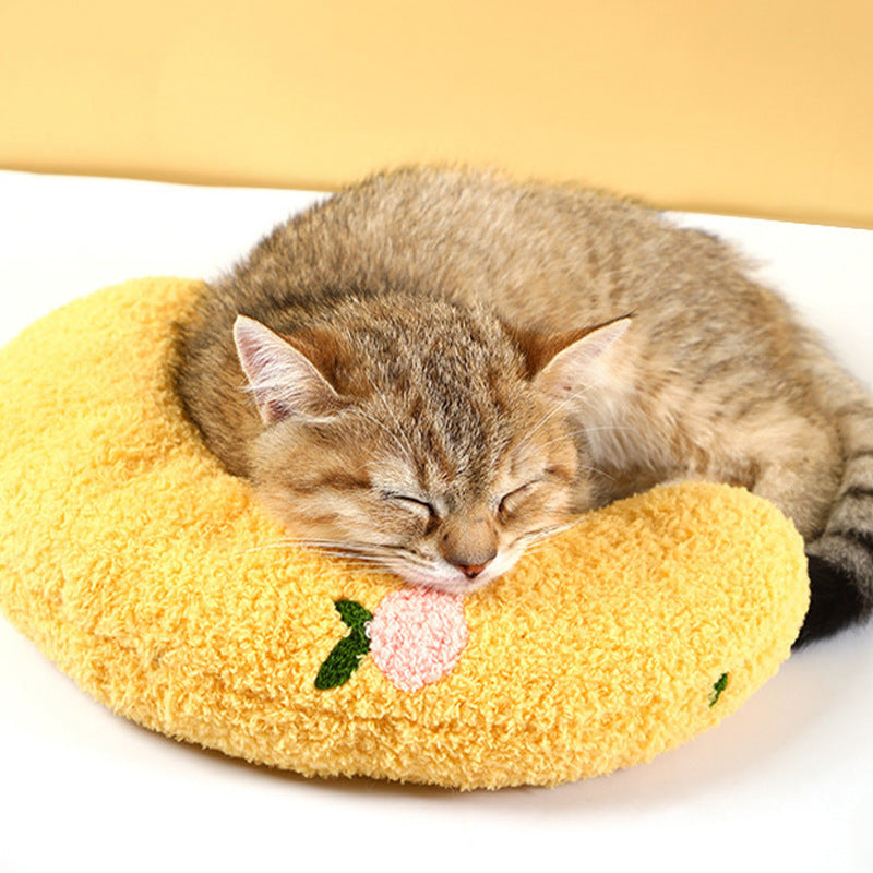 Moon Plush Pet Bed