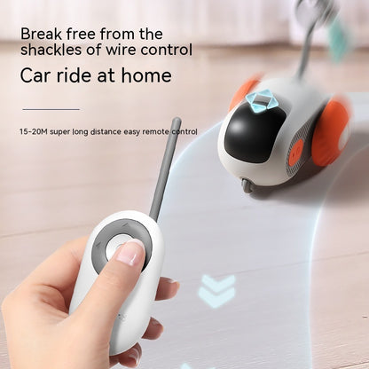 Crazy-Joy Car - Smart Remote-Controlled and Automatic Cat Toy 🐾🚗